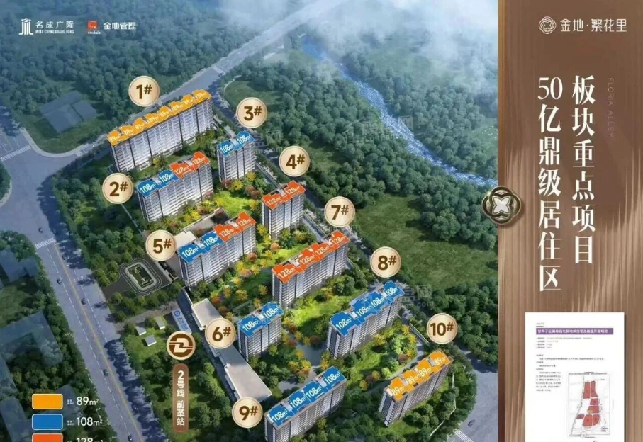 金地·繁花里金地·繁花里效果图