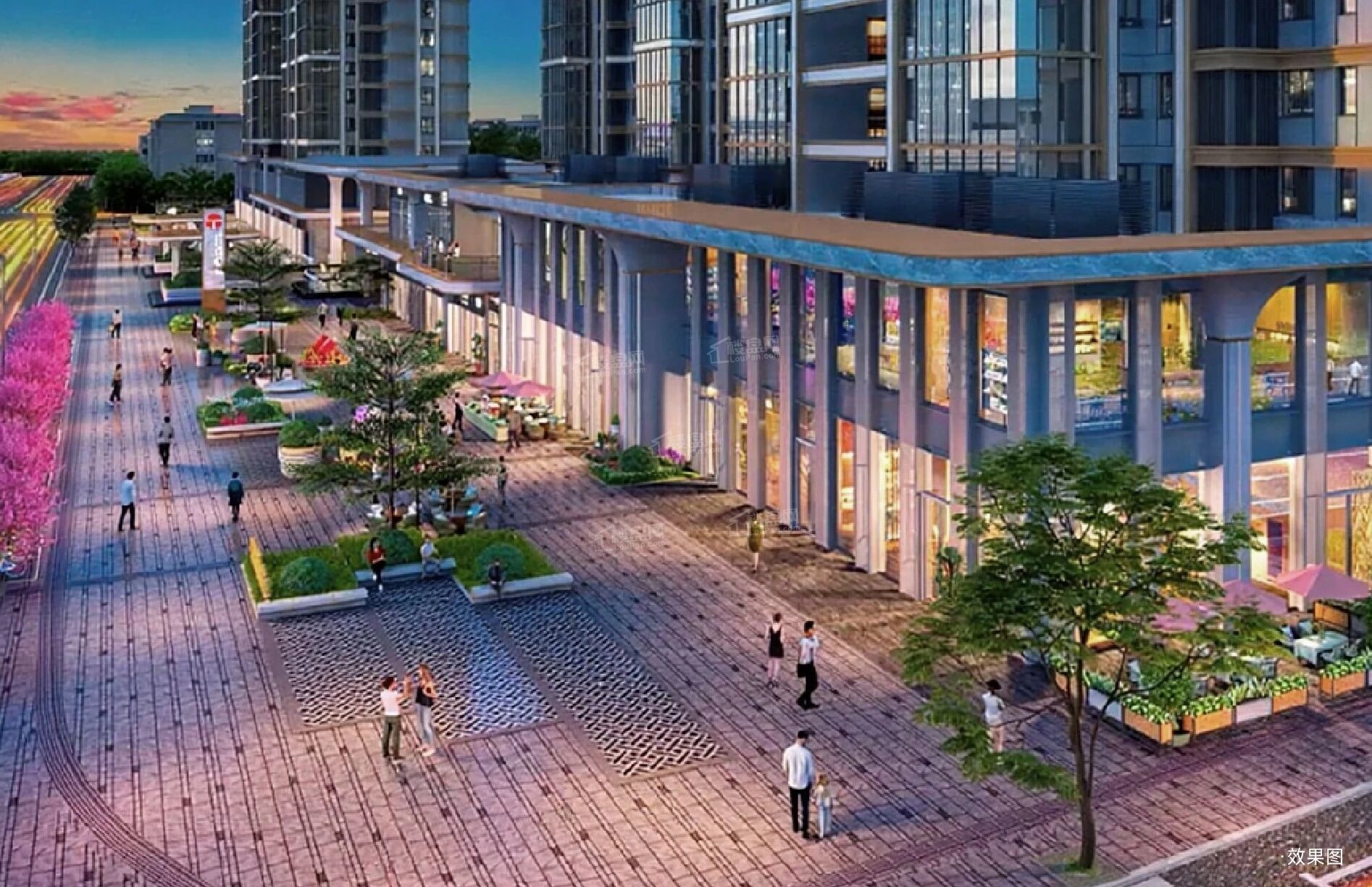 津铁绿城中山鸣翠 津铁绿城·中山鸣翠 效果图