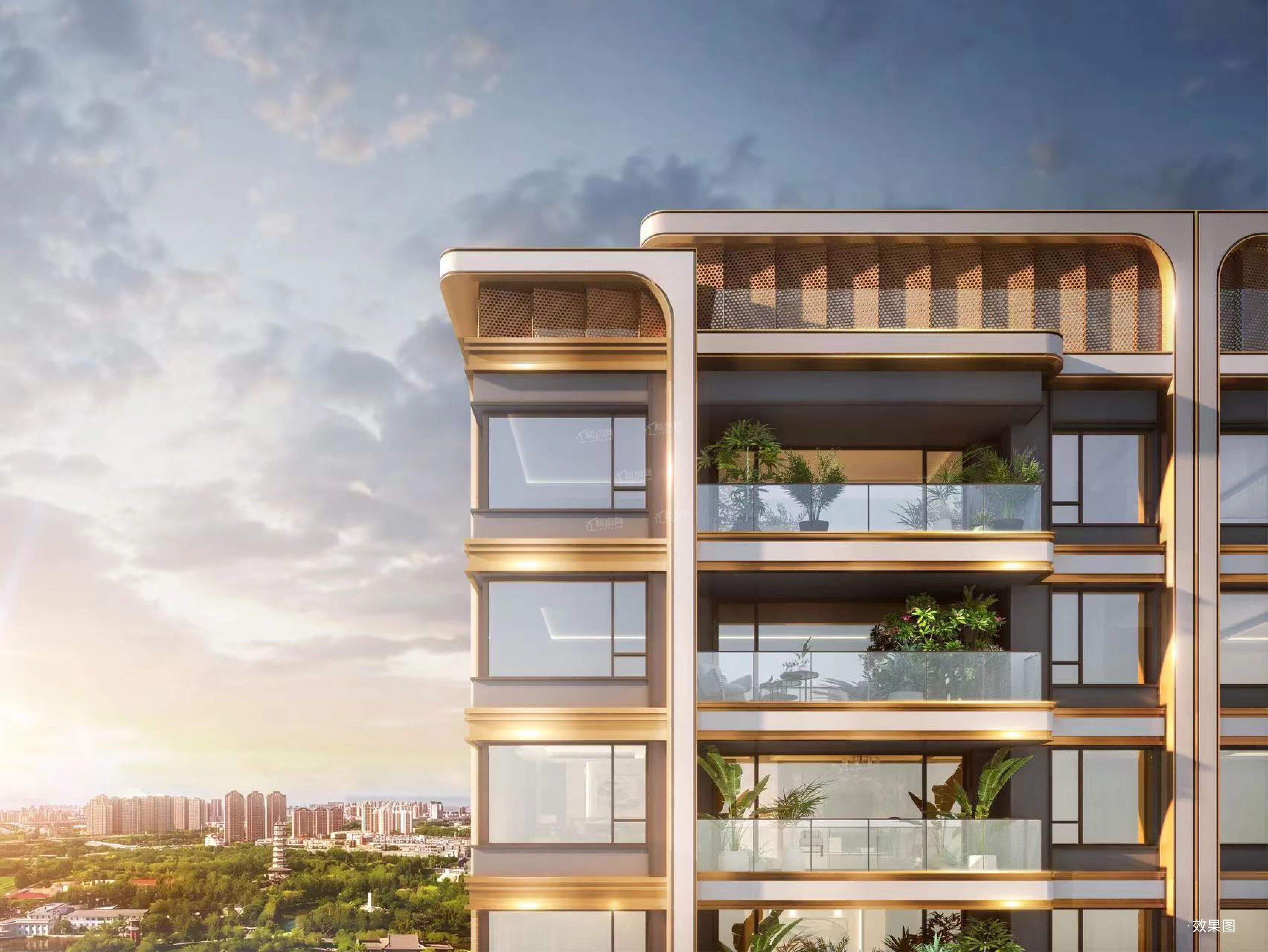 津铁绿城中山鸣翠 津铁绿城·中山鸣翠 效果图