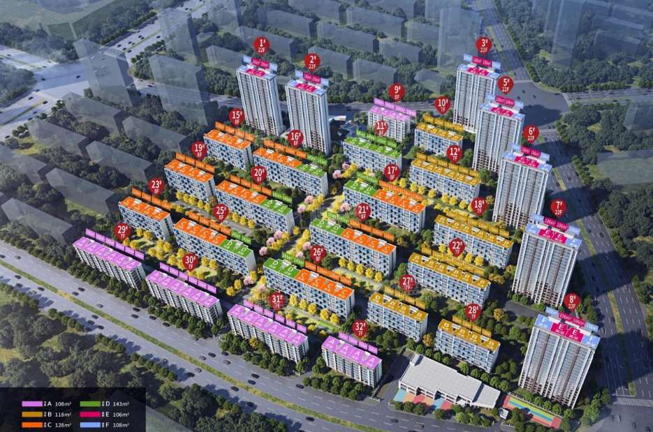 买房沈阳中海·青云筑主力户型有哪些？附近有公交站没？