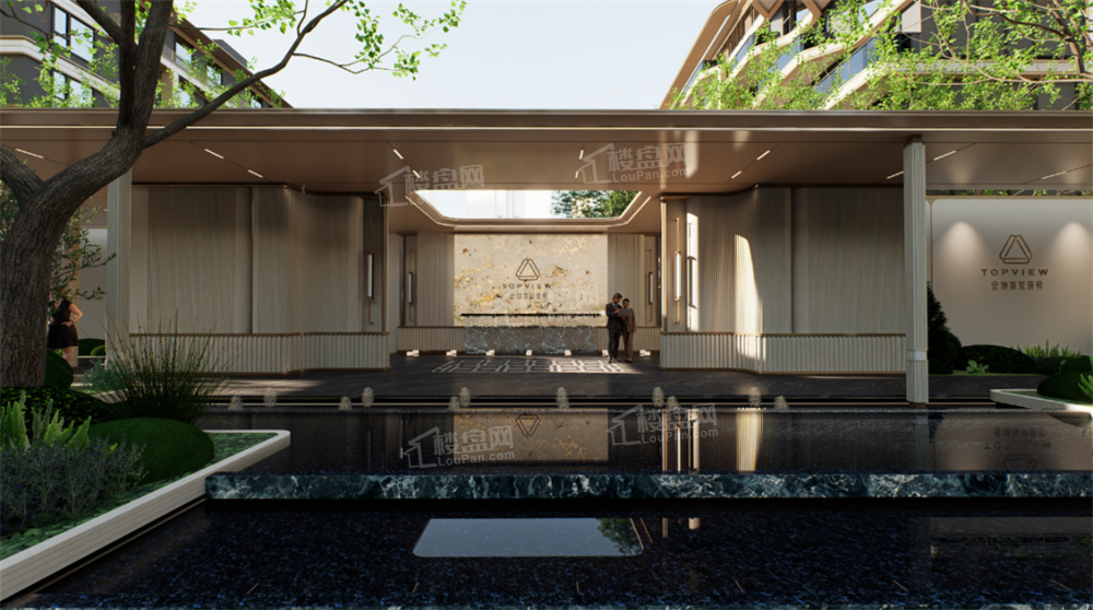 金地峯玺壹号效果图