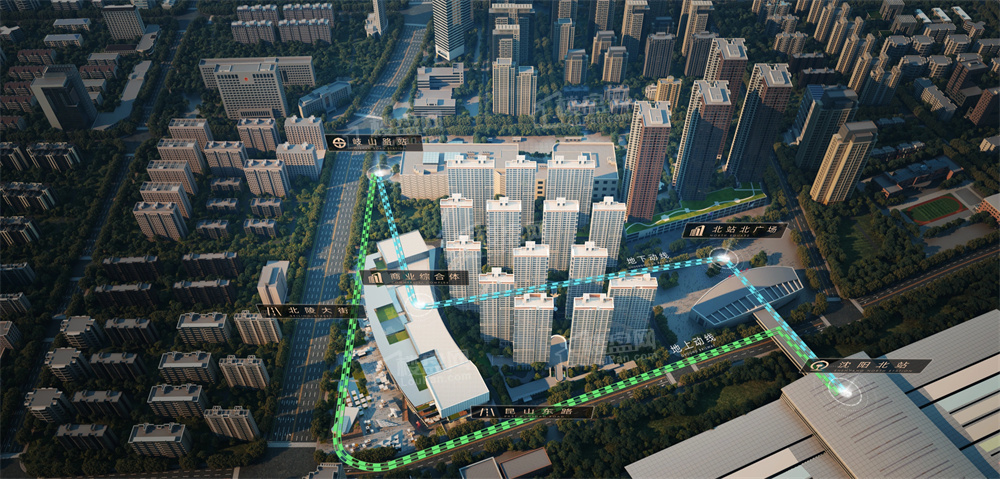 华润置地旗下中寰悦府效果图