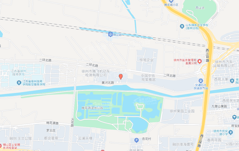中国中铁·桃源里位置图