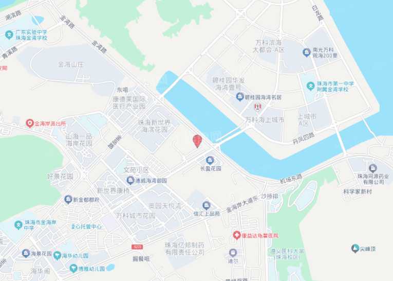滨海湾墅位置图