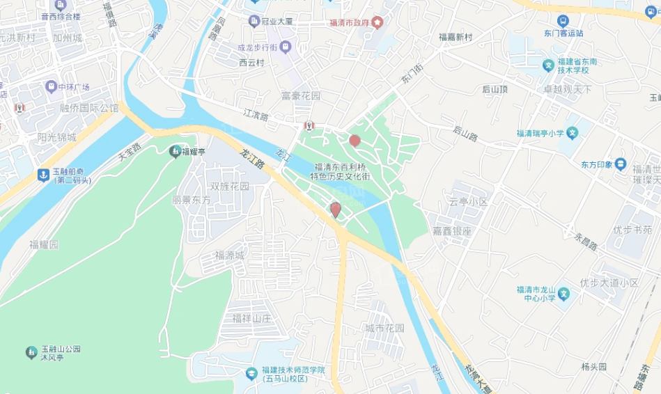 东百利桥龙首府东百利桥龙首府位置图