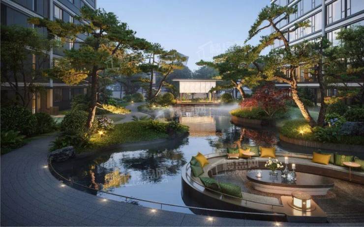 绿城湖州春溪锦庐 绿城湖州春溪锦庐效果图