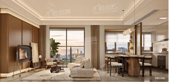 特发臻华府样板间图