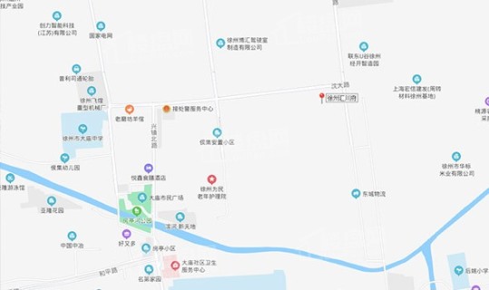 徐州汇川府位置图