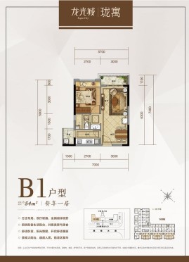 龙光城·珑寓B1户型