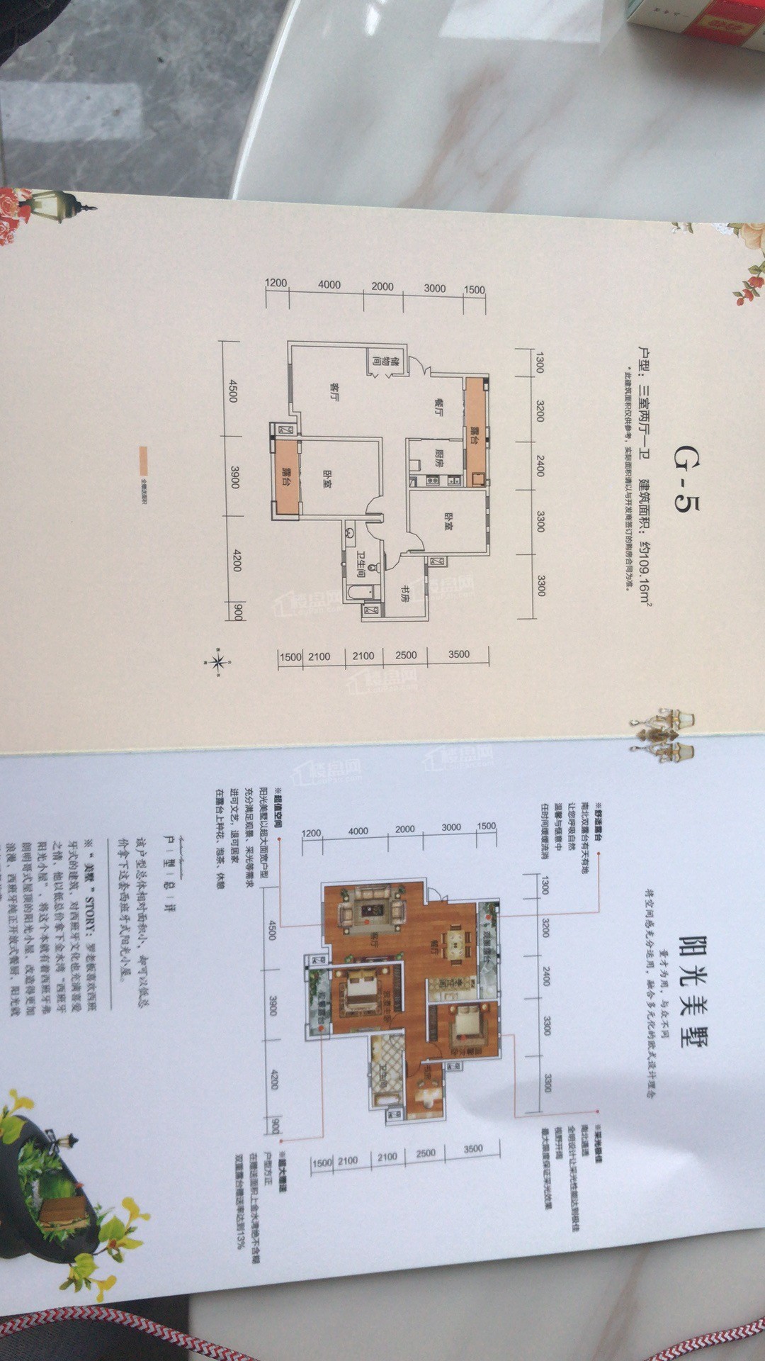 湘潭九华61金水湾别墅3室2厅1卫户型图-湘潭楼盘网