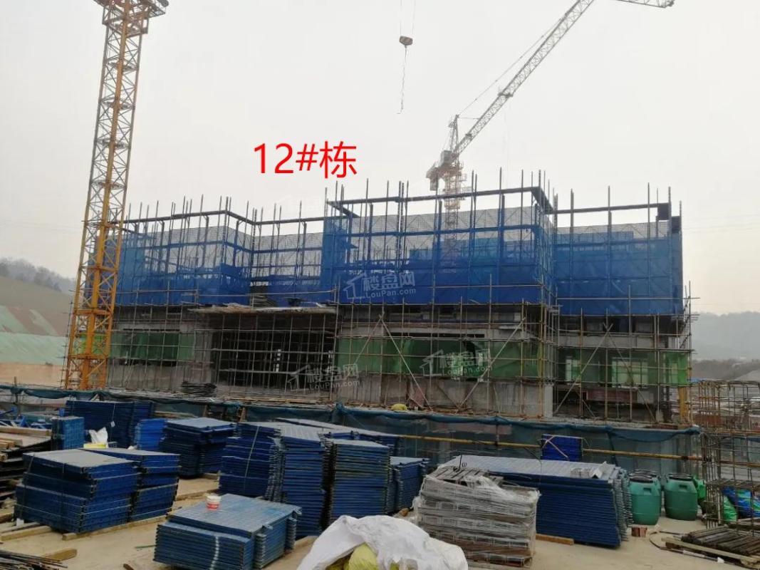 郴州中梁首府2020年1月工程进度