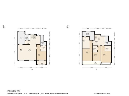 龙腾·禧园4居室户型图