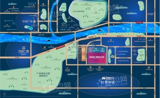 绿地·璞悦公馆交通图