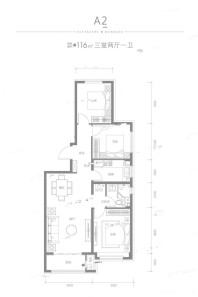 融创建荣·松江宸院A2户型