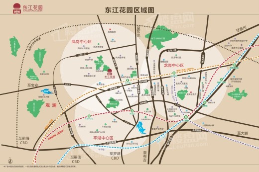 东江花园四期位置图