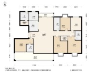 碧桂园滨江府7栋A户型 5室2厅4卫1厨