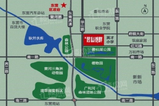 海通·碧仙湖畔交通图