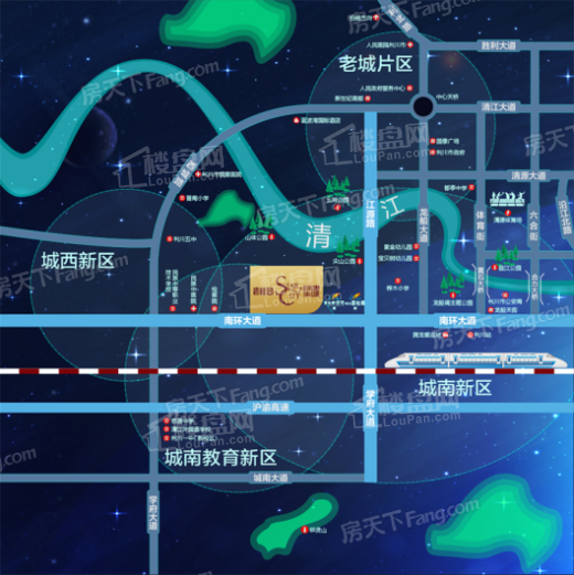 碧桂园·星曜交通图
