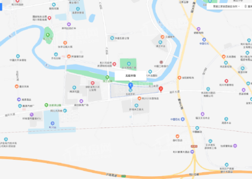龙船天街 红茶城交通图
