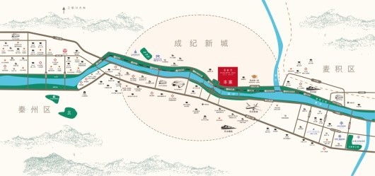 恒顺·阳光城翡丽湾交通图
