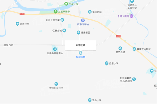 仙游旺角交通图