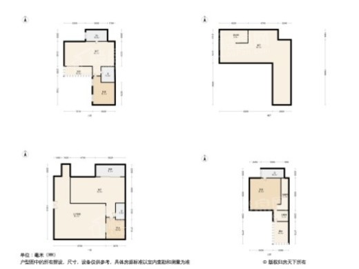 大华公园荟户型图