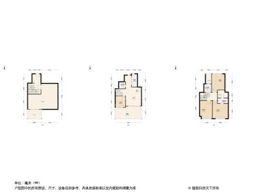 卓越华润玲珑悦府4居室户型图