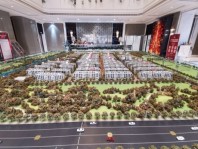 中国铁建印象花语墅沙盘图