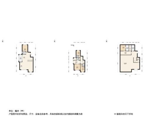 联仲都悦汇4居室户型图