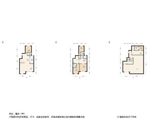 联仲都悦汇4居室户型图