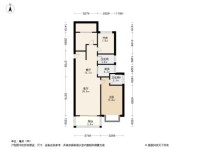 越秀向东岛A户型 3室2厅2卫1厨