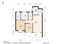 融创江语海3居室户型图