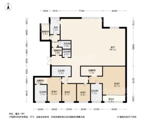 绿地海珀外滩户型图