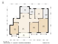 金隅金成府4居室户型图