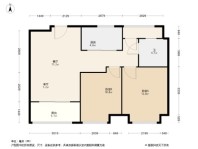 尚海郦景·馨澜2居室户型图