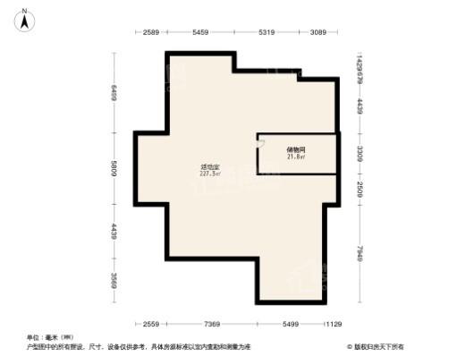 安亭誉墅4居室户型图