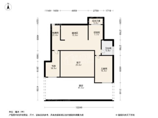 龙湖中铁建·云璟户型图