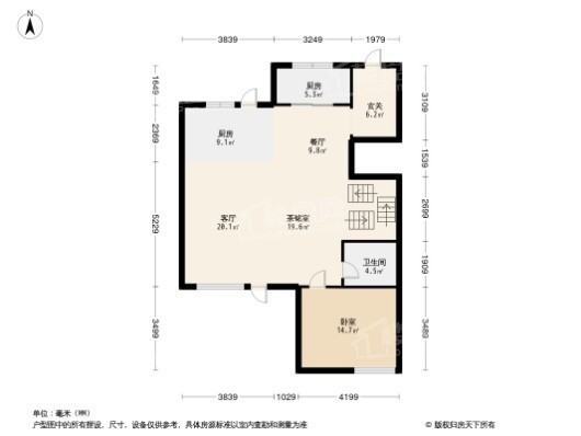 汇置·山湖190平北入 6室3厅5卫2厨