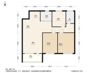 万科翡翠新都会3居室户型图