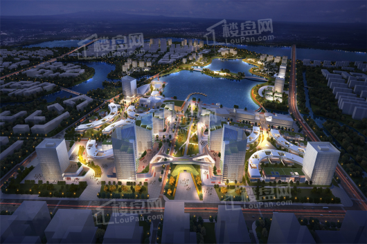 圣丰御景湾规划夜景