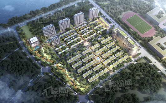 圣丰御景湾鸟瞰图