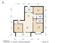 碧桂园星樾时代3居室户型图