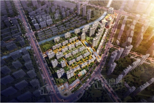 沈阳环球港湾鸟瞰图