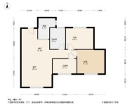 金科新希望·集美东方2居室户型图