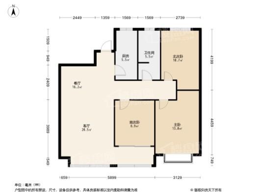 紫金园天骄水岸微信图片_20201215162507 3室2厅1卫1厨