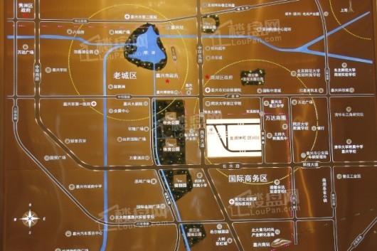 龙湖坤和·朗润园区位图