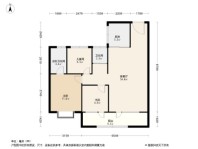 黑卓碧桂园·美筑3居室户型图