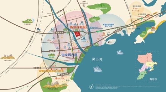 碧桂园瑞源·朗悦湾区位图