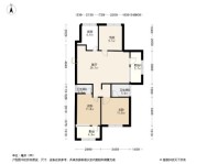 正阳里3居室户型图