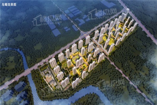 莱西天泰城项目鸟瞰图